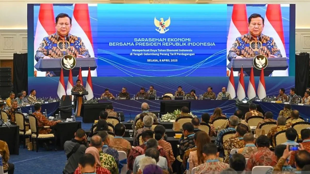 Transkrip Lengkap Sarasehan Ekonomi Bersama Presiden RI pada April 2025