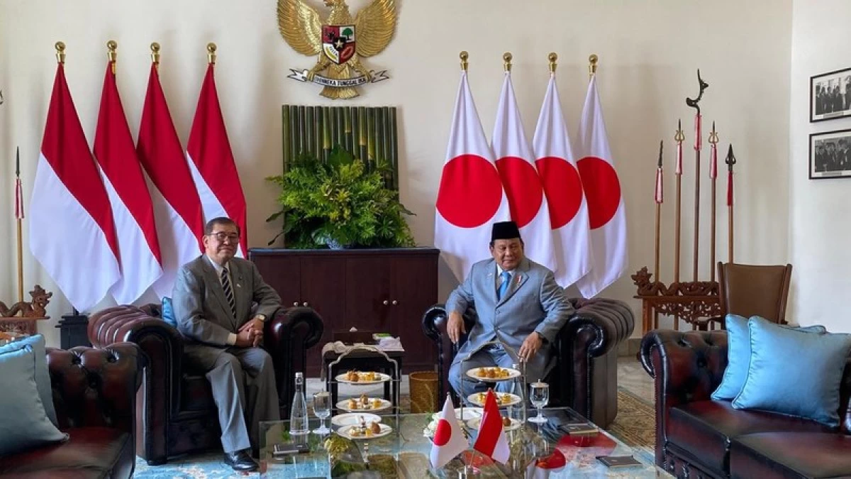 Transkrip Lengkap Pernyataan Pers Presiden Prabowo dan PM Jepang, pada 11 Januari 2025