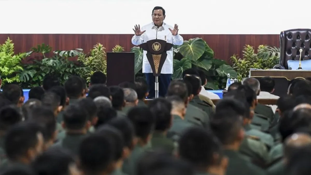 Transkrip Pengarahan Presiden RI Kepada Komandan Satuan TNI pada 7 Februari 2025