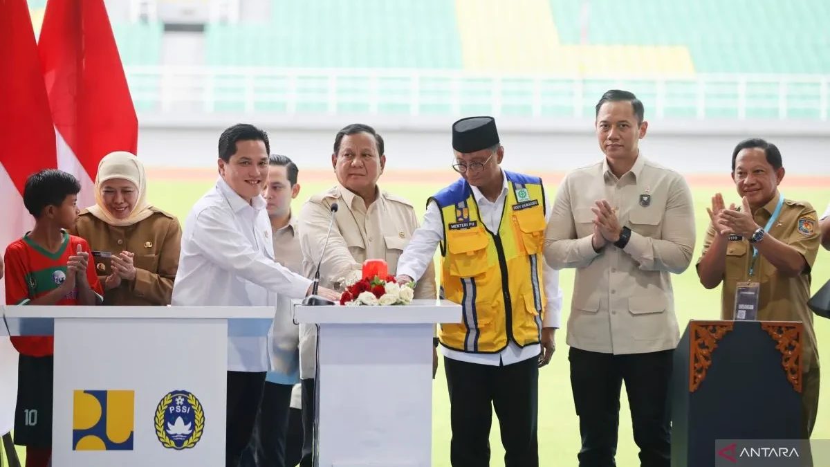 Transkrip Sambutan Presiden RI pada Peresmian Renovasi dan Pembangunan 17 Stadion