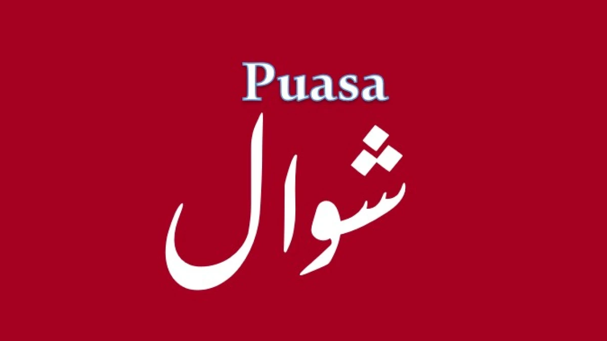 Pahala Puasa Syawal Setara Puasa Satu Tahun, Ini Penjelasan Ulama