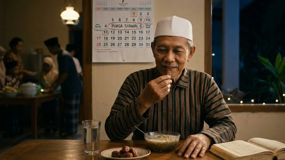 Puasa Sunnah Syawal Sekalian Qadha Puasa Ramadhan, Bolehkah?