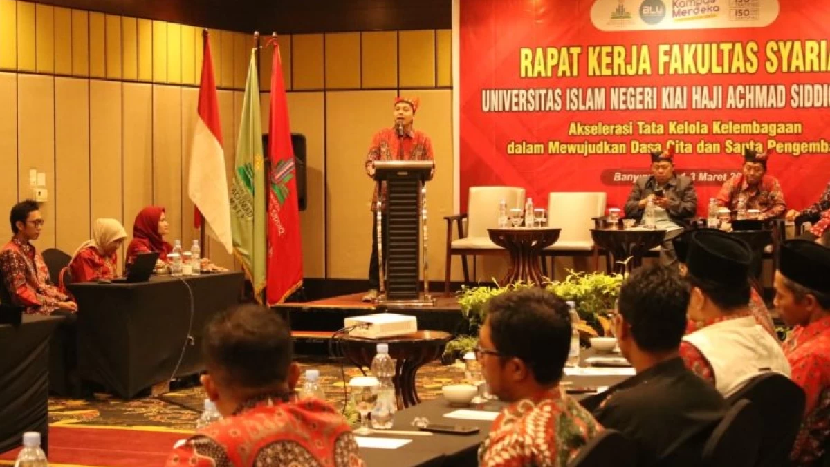 Raker Fakultas Syariah UIN KHAS Jember Matangkan Target 2024