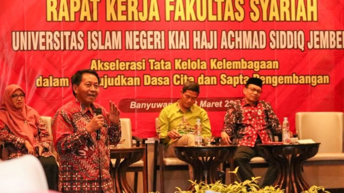 Raker Fakultas Syariah UIN KHAS Jember 2024 Hasilkan 7 Program Outlook