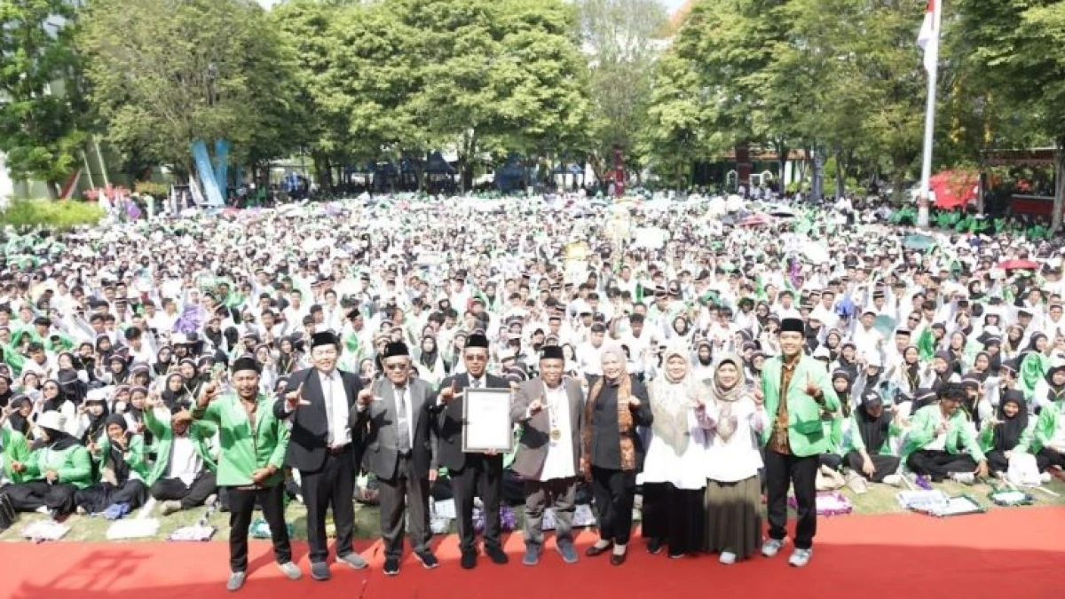1.450 Mahasiswa Asing dari 50 Negara, Bikin UIN Surakarta Raih Rekor MURI