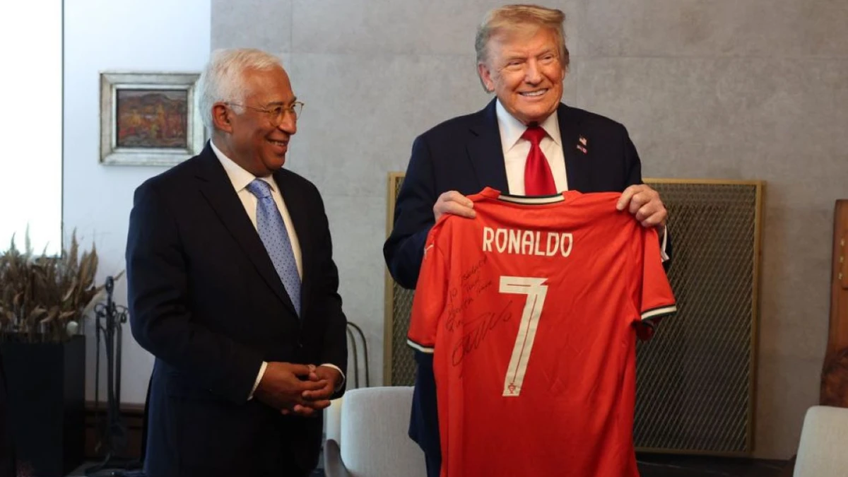 Perdamaian: Ronaldo dan Trump
