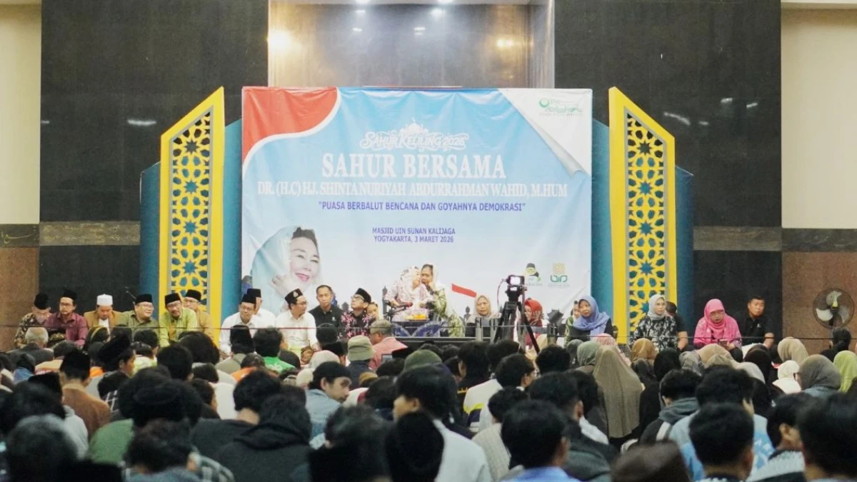 Sahur Bersama Nyai Shinta Nuriyah di UIN Yogyakarta, Seribu Peserta Teguhkan Toleransi dan Kejujuran
