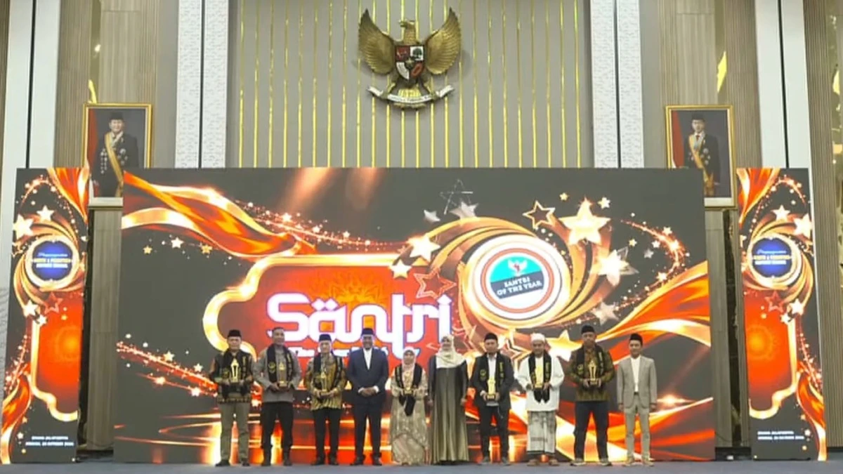 Inilah Daftar Lengkap 20 Penerima Penghargaan Santri of The Years 2026