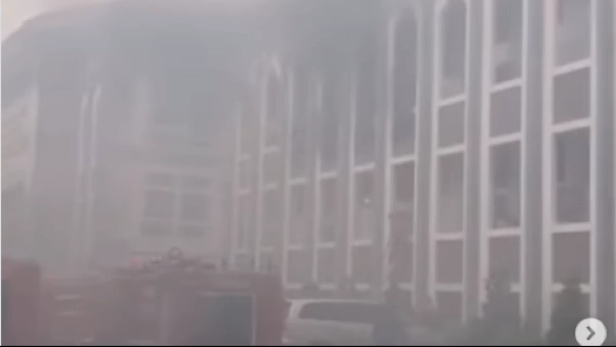 Gedung Rektorat Kampus I UIN Jakarta Kebakaran