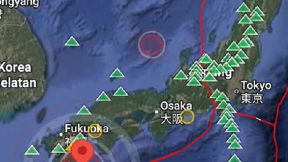 Gempa Kyushu Jepang, Belum Ada Laporan Nasib Ribuan WNI di Wilayah Terdampak