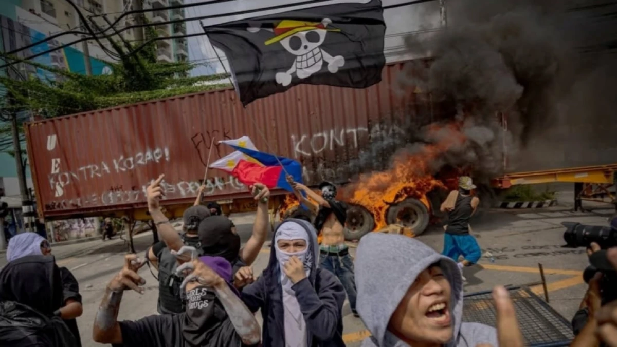 Demonstrasi Rusuh Gen-Z Filipina Dipicu Flexing Pamer Harta Bos Kaya Manila