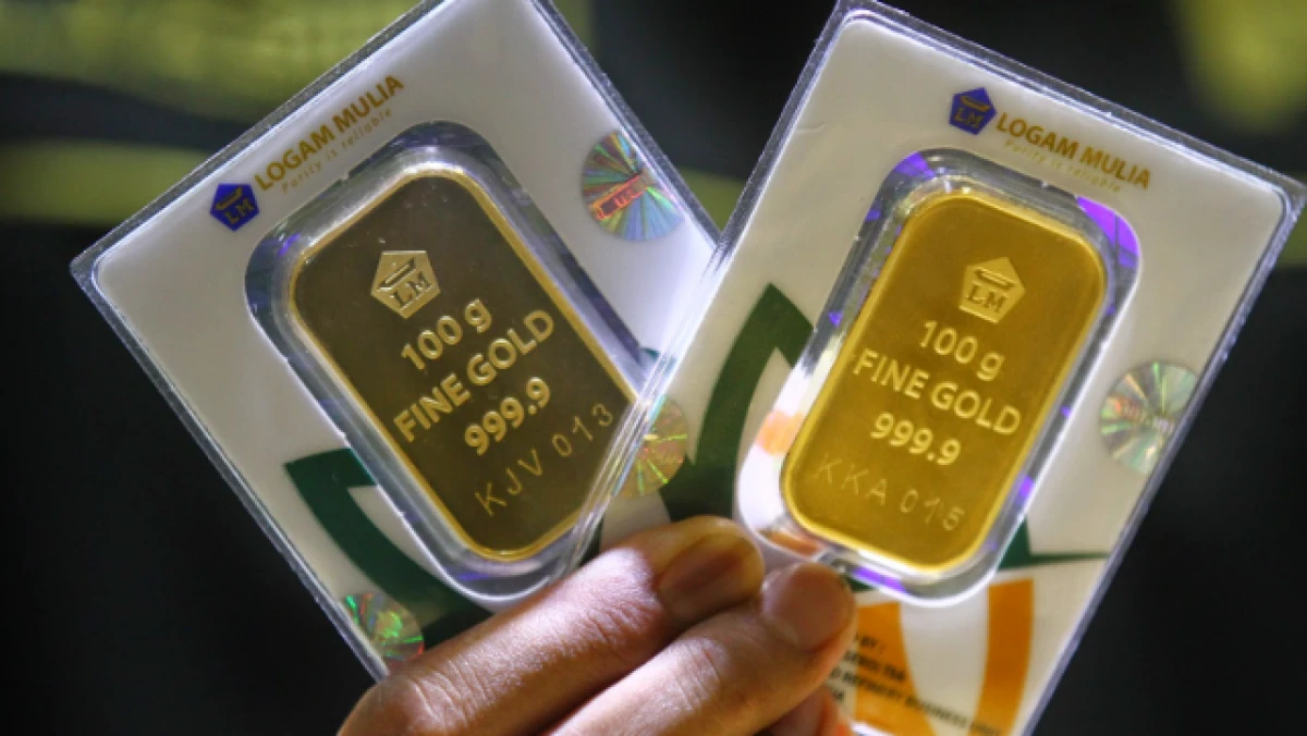 Cek Harga Emas Hari Ini, Antam Turun, Galeri24 dan UBS Malah Naik