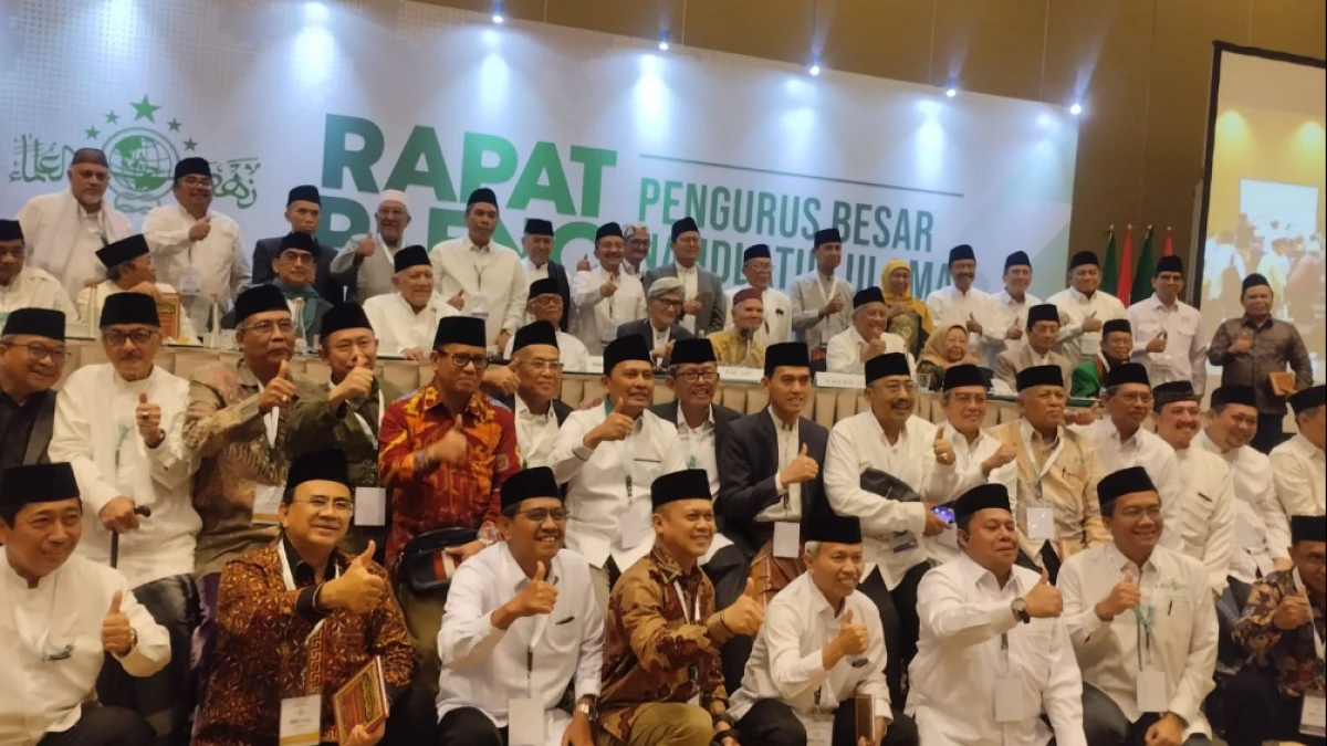 Rapat Pleno Kubu Rais Aam Tetapkan Zulfa Mustofa sebagai Pj Ketum PBNU