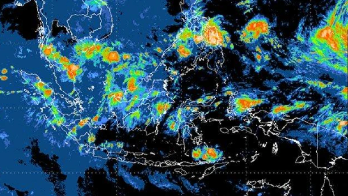 BMKG Peringatkan Hujan Sangat Lebat Bakal Guyur Sejumlah Wilayah Indonesia