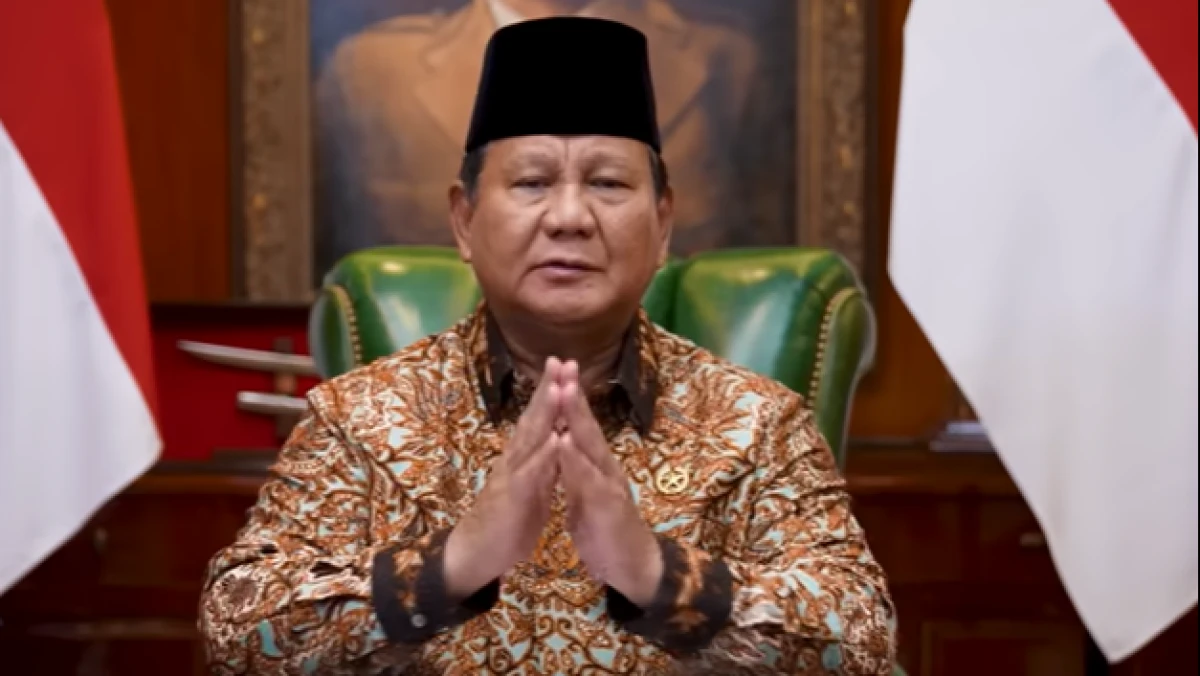 Ucapkan Selamat Natal, Prabowo: Hati Kita Tertuju kepada Sumatra