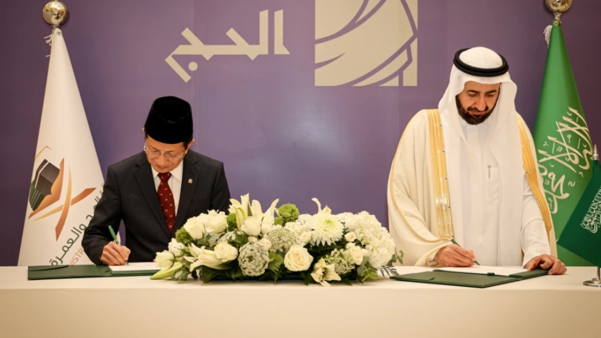 Tahun 2025 Ini Indonesia Berangkatkan 221 Ribu Jemaah Haji, MoU Sudah Ditandatangani