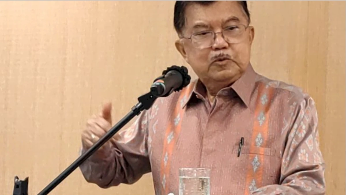 Esensi Ekonomi Islam Versi JK dan Pandangan Soal Riba: Bunga 20 Persen Berat, 7 Persen Ringan