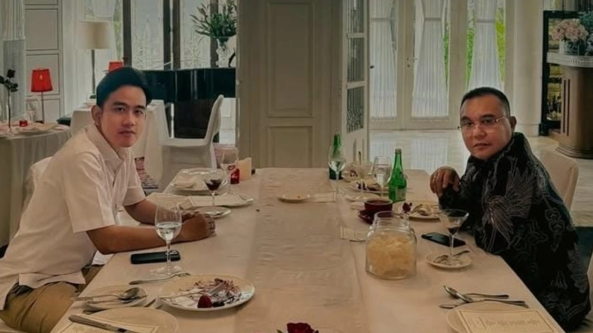 Makan Siang Gibran dan Sufmi Dasco, Sinyal Politik Apa?
