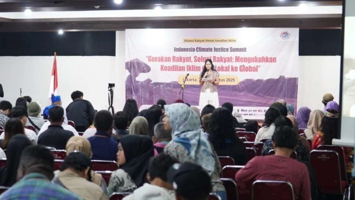ICJS 2025 Resmi Dibuka: Kelompok Rentan Serukan Keadilan Iklim