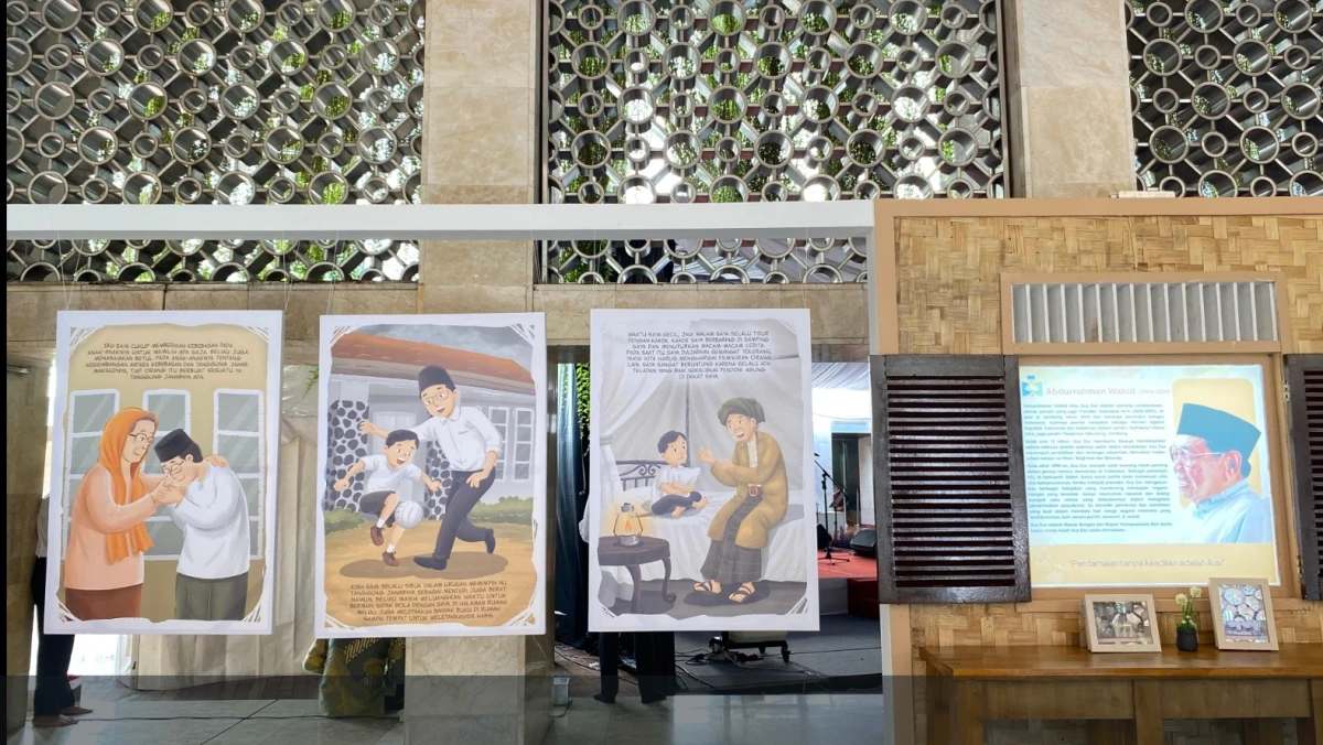 Pameran Dialog Peradaban Gus Dur dan Daisaku Ikeda, Tentang Toleransi dan Perdamaian