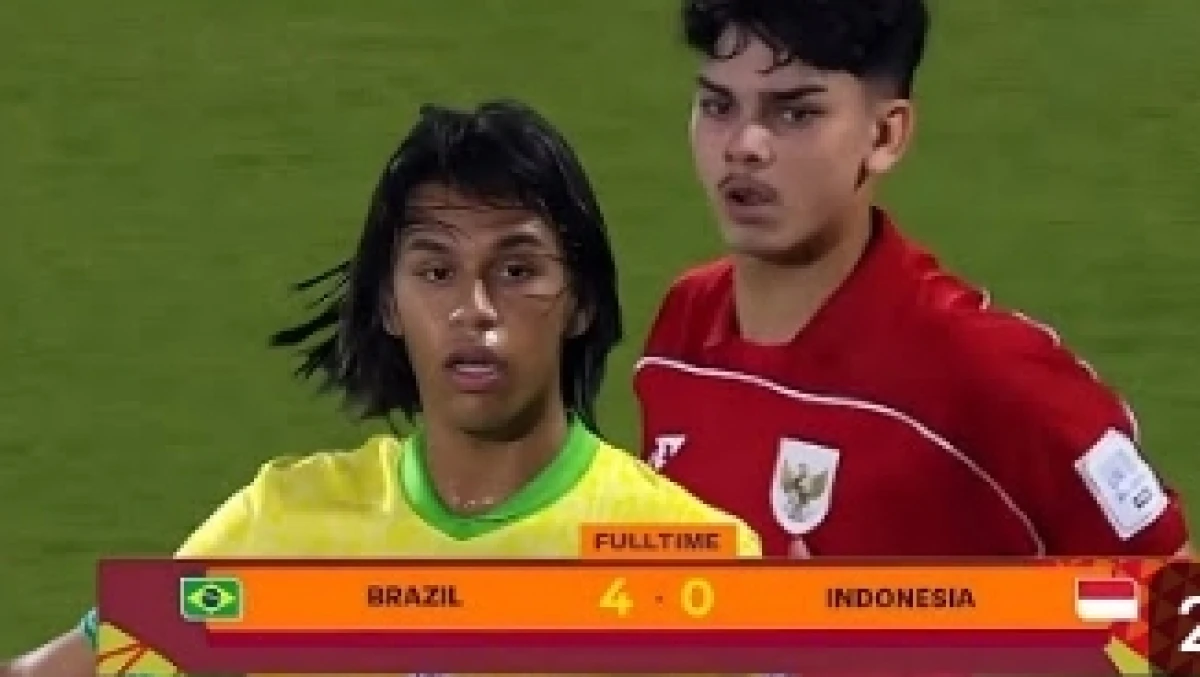 Posisi Timnas Indonesia di Klasemen Tak Beranjak Setelah Kalah 4-0 dari Brasil, Tapi Peluang Masih Ada