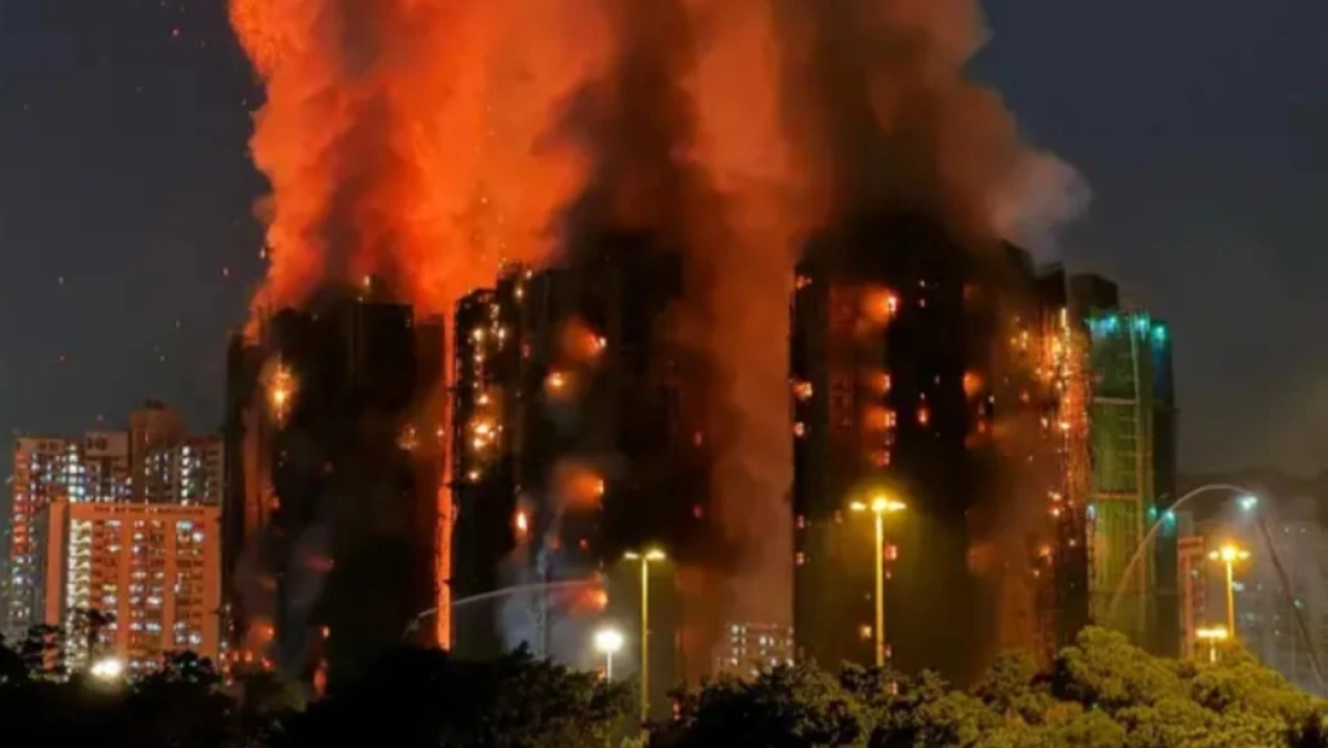 Tragedi Kebakaran Apartemen di Hongkong, 125 WNI Selamat, 9 Tewas dan 5 Masih Hilang