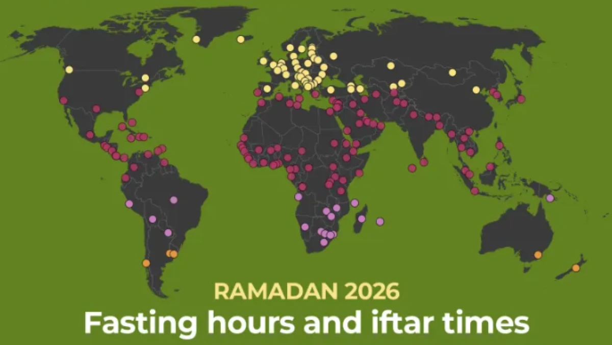 Ramadan di Belahan Bumi Lain, Jam Puasa Paling Lama dan Paling Singkat
