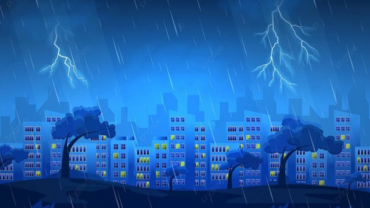 Hujan Deras Disertai Kilat dan Angin Kencang Bakal Mewarnai Weekend Anda