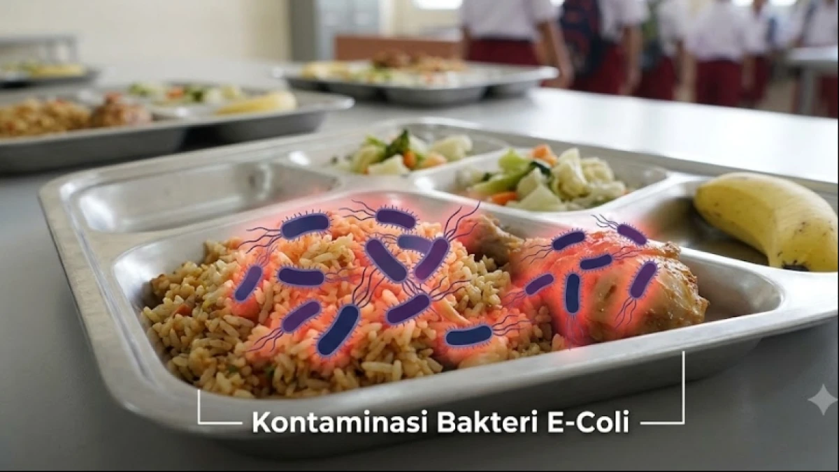 Temuan Bakteri E-Coli Dalam Menu MBG Kasus Papua-Semarang, Seberapa Bahayanya Bagi Anak-anak?