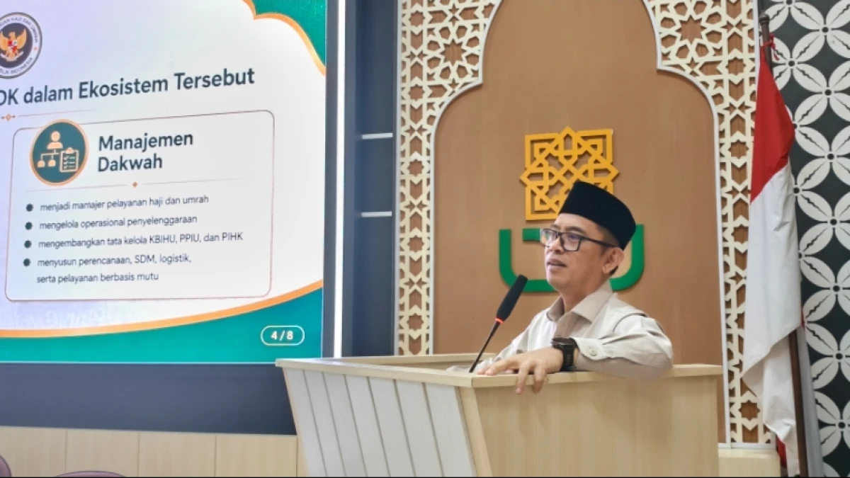 Dirjen Bina PHU Kemenhaj Tegaskan Lulusan Fakultas Dakwah dan Komunikasi Miliki Peran dalam Ekosistem Haji dan Umrah