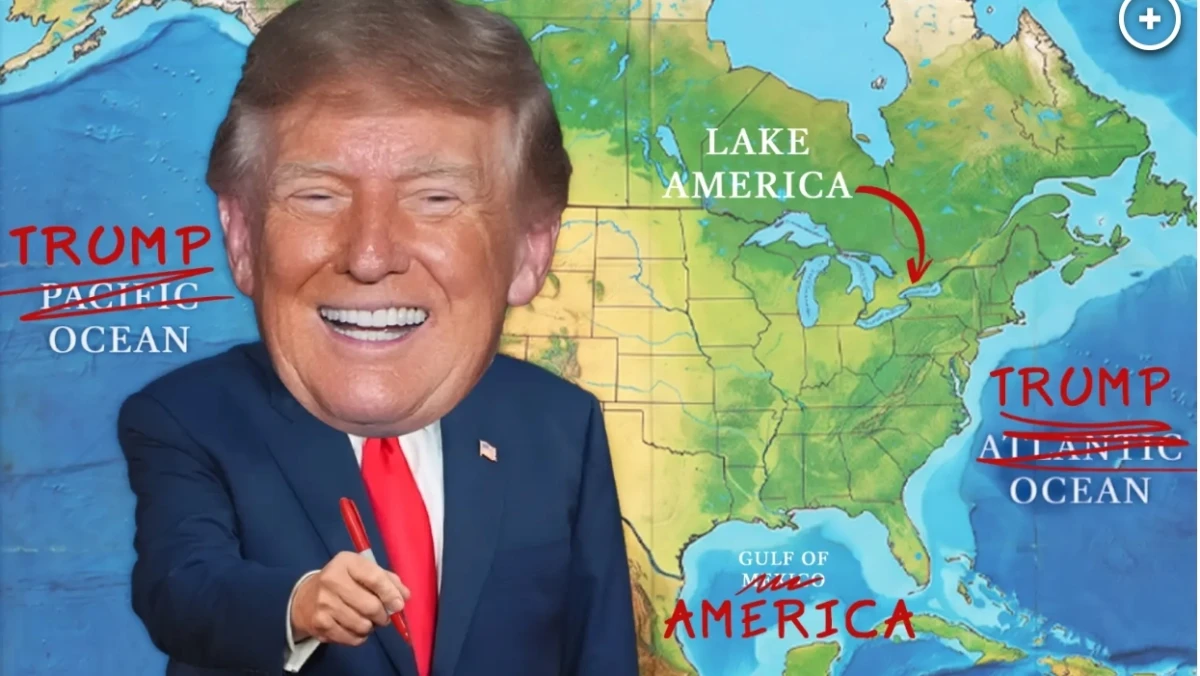 Gila Hormat, Trump Ingin Mengganti Nama Samudera Atlantik atau Pasifik Jadi Samudera Trump