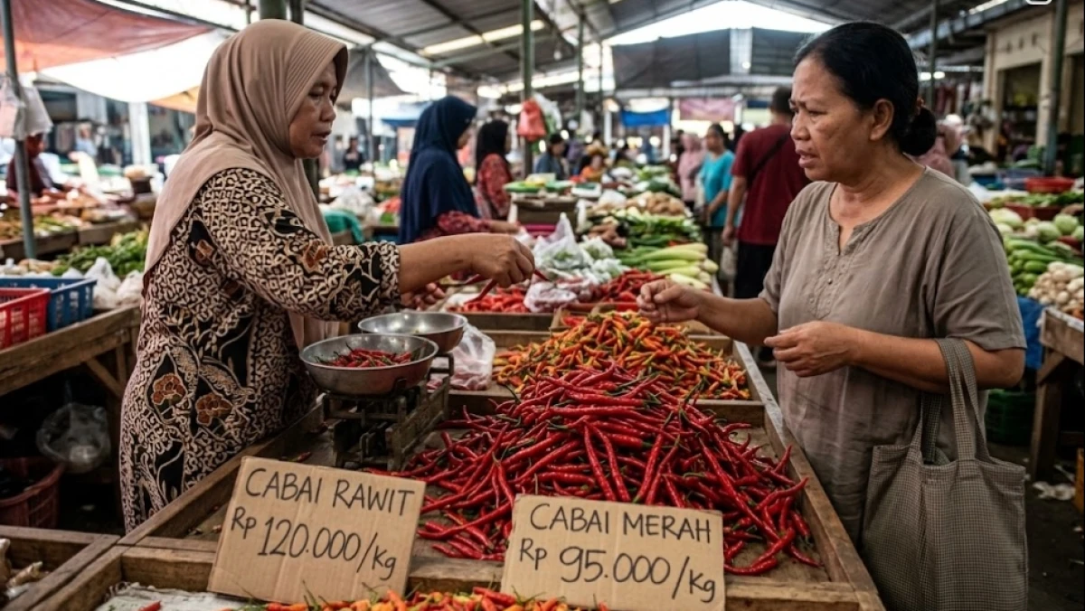Bergejolak Tersebab Harga Cabai, Bank Indonesia Sampai Turun Tangan