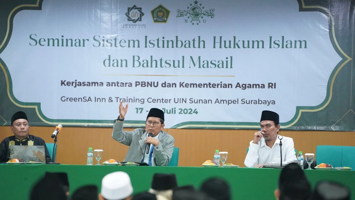 PBNU Gelar Seminar Sistem Istinbath Hukum Islam dan Bahtsul Masail Penetapan Awal Bulan Hijriah