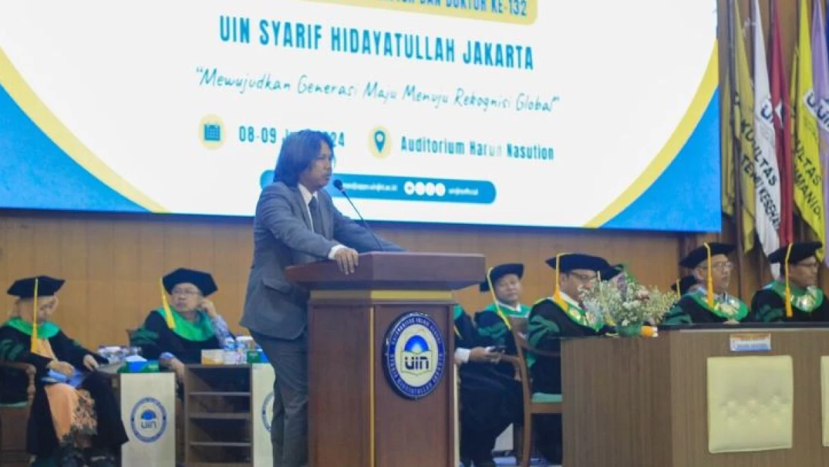 Kesuksesan Tergantung Usaha Masing-masing, Wisudawan UIN Jakarta Didorong Jalankan Keahlian