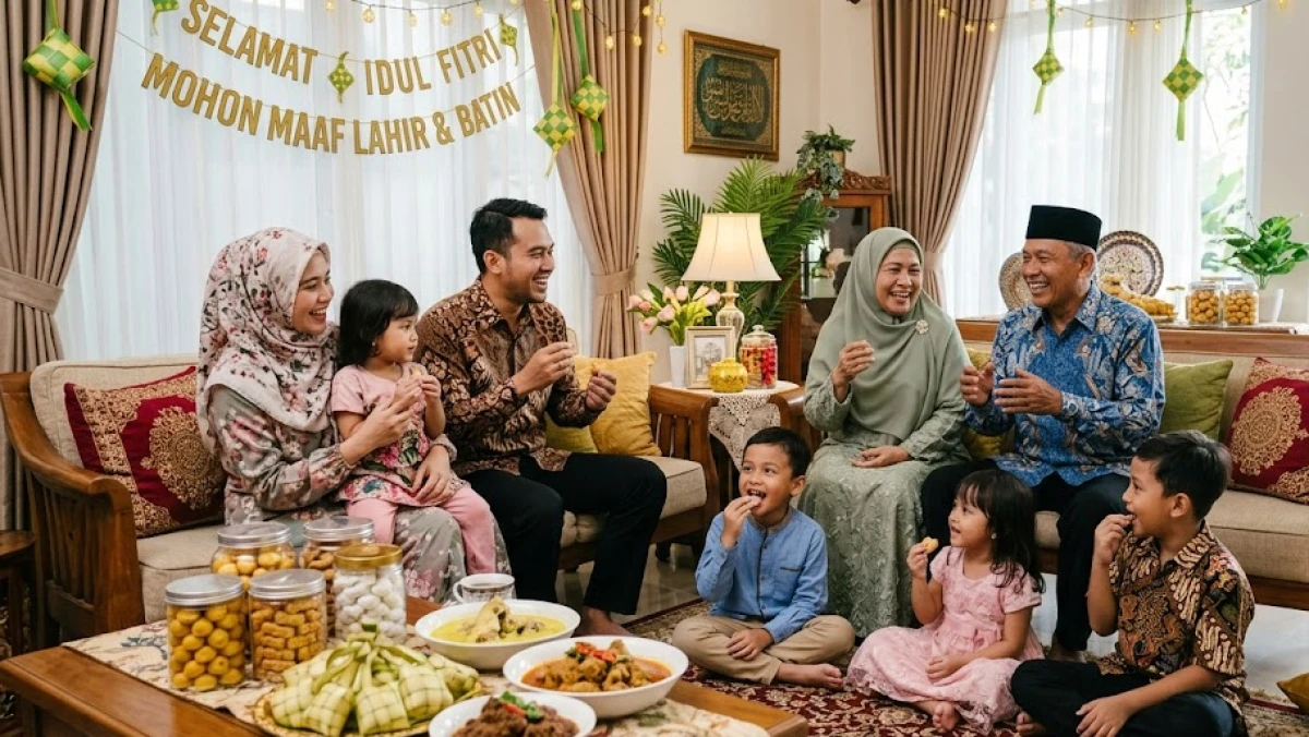 4 Etika Silaturahmi Lebaran: dari Ingat Waktu sampai Tak Bercanda Berlebihan