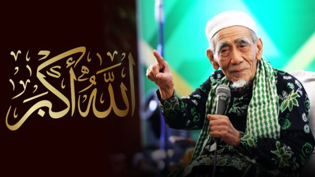 Lafaz Takbiran Hari Raya menurut Mbah Moen