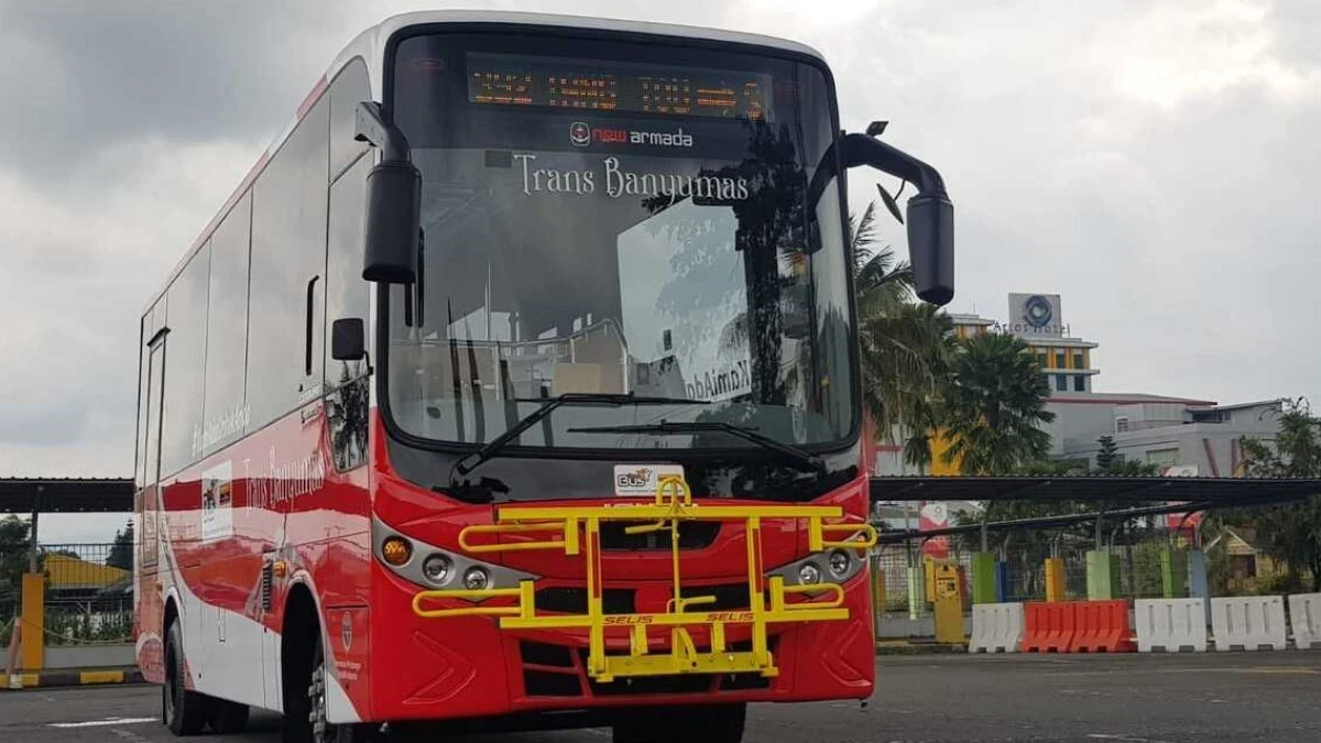 Dampak 4 Kebijakan Pemerintah Pusat, Bus Trans Banyumas di Jateng Hentikan Layanan Sementara