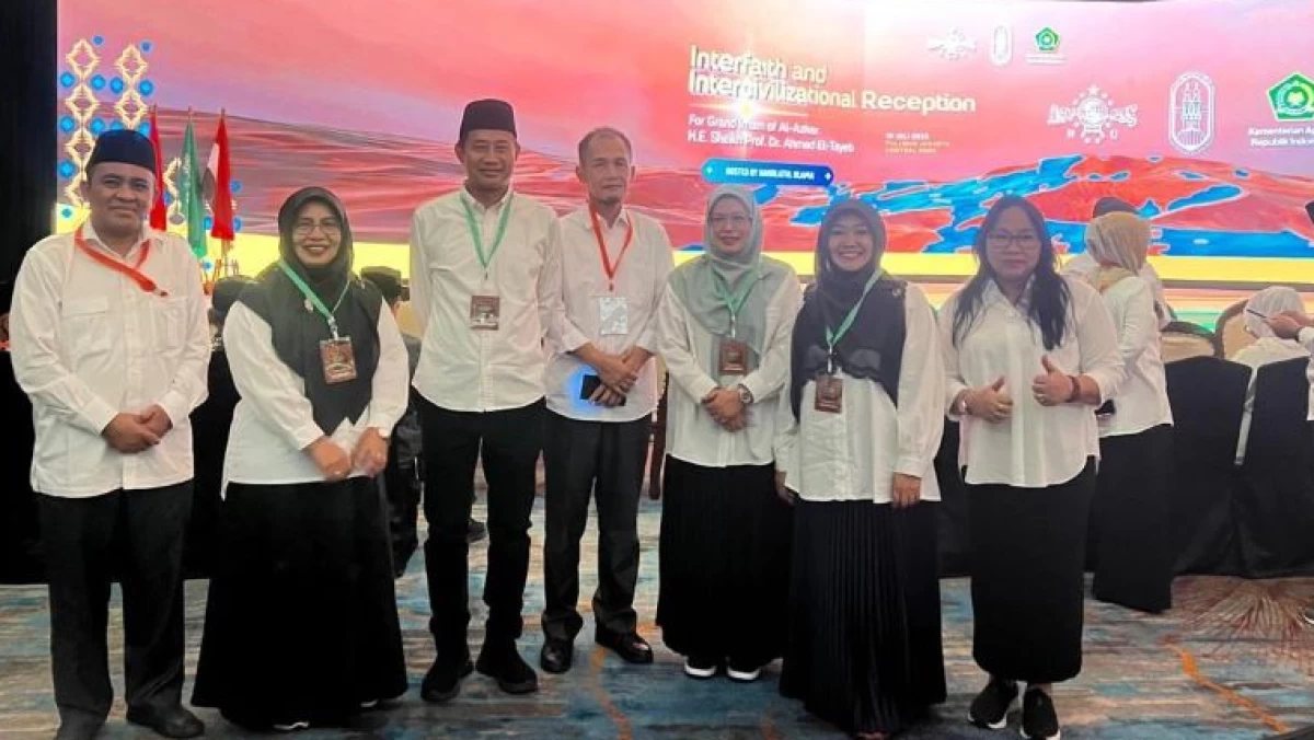 Hadiri Interfaith and Intercivilizational Reception Bersama Grand Syekh Al-Azhar, PTKIN Dukung Persatuan Antarmanusia