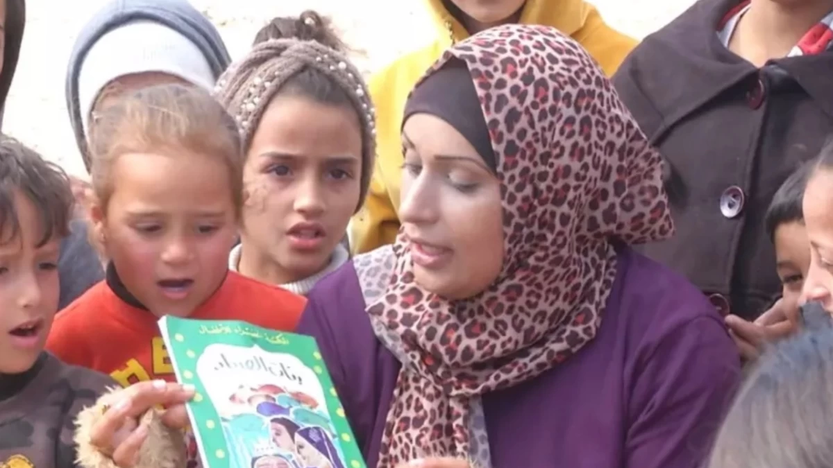 ‘Kelas Tenda’, Sekolah Baru Anak-anak di Gaza