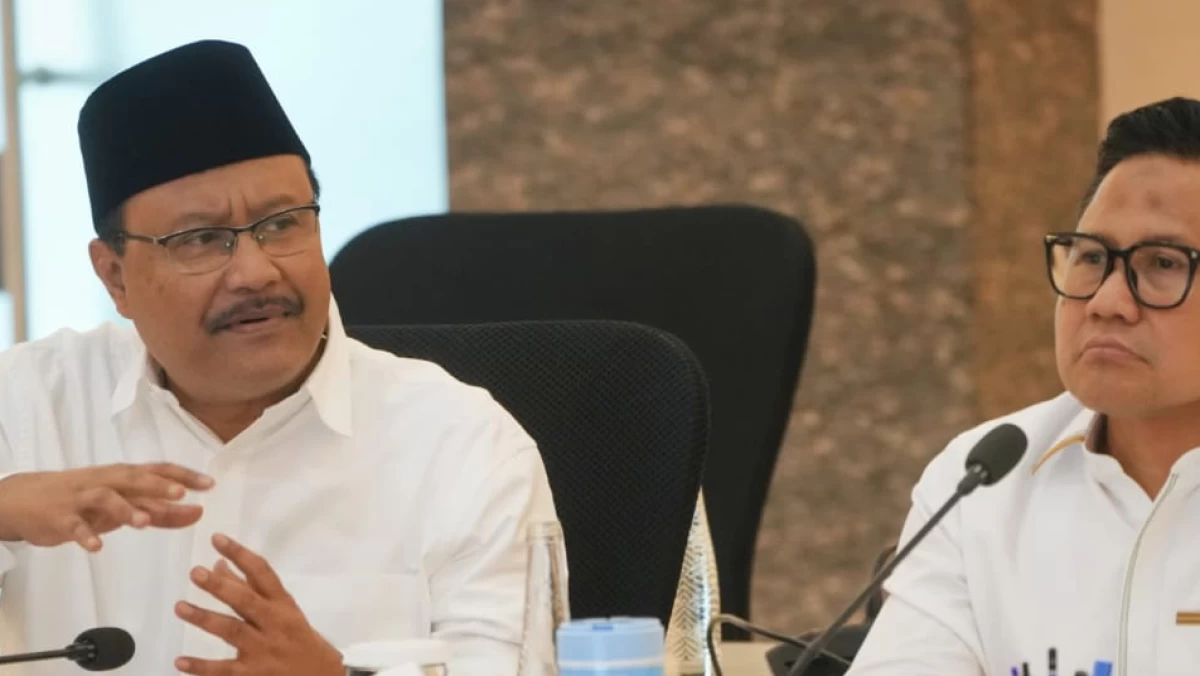 Gus Mensos dan Menko Pemberdayaan Masyarakat Bahas Penyusunan Data Tunggal