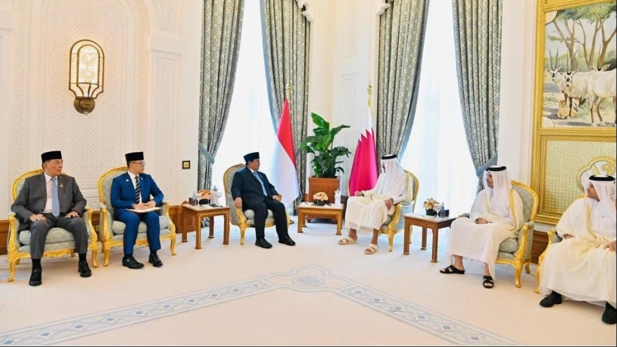 Tujuan Dialog Strategis Indonesia-Qatar yang Disaksikan Prabowo Subianto dan Emir Qatar di Doha