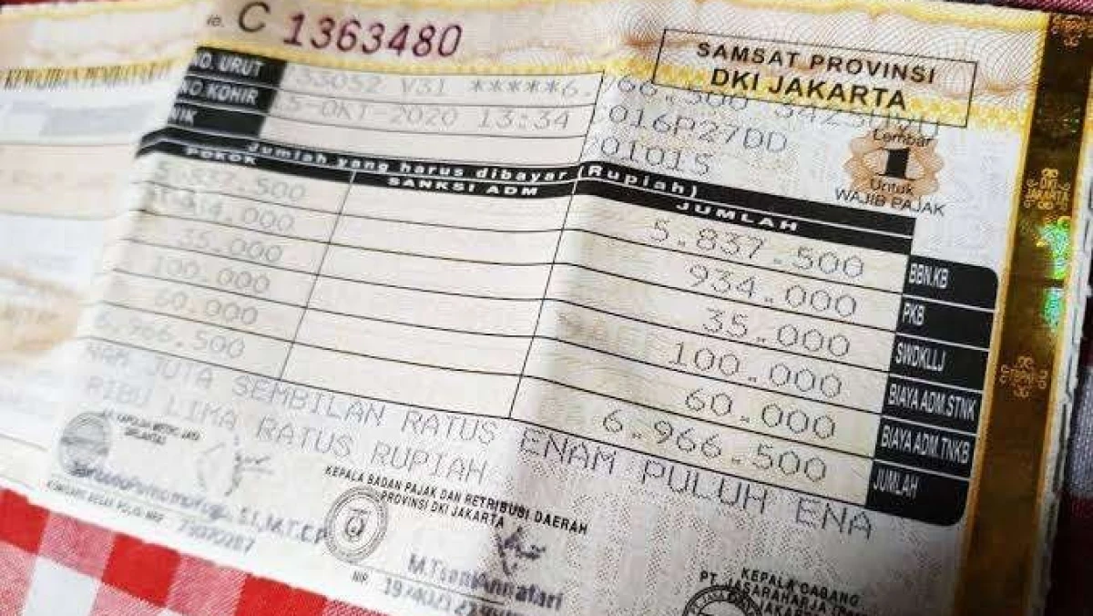 14 Provinsi Terapkan Pemutihan Pajak Kendaraan Bermotor 2025: Aceh hingga Kalimantan Selatan