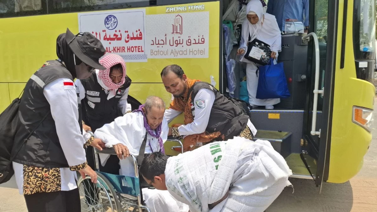 Sesuai Jadwal, 553 Kloter Jemaah Haji Indonesia Tiba di Arafah
