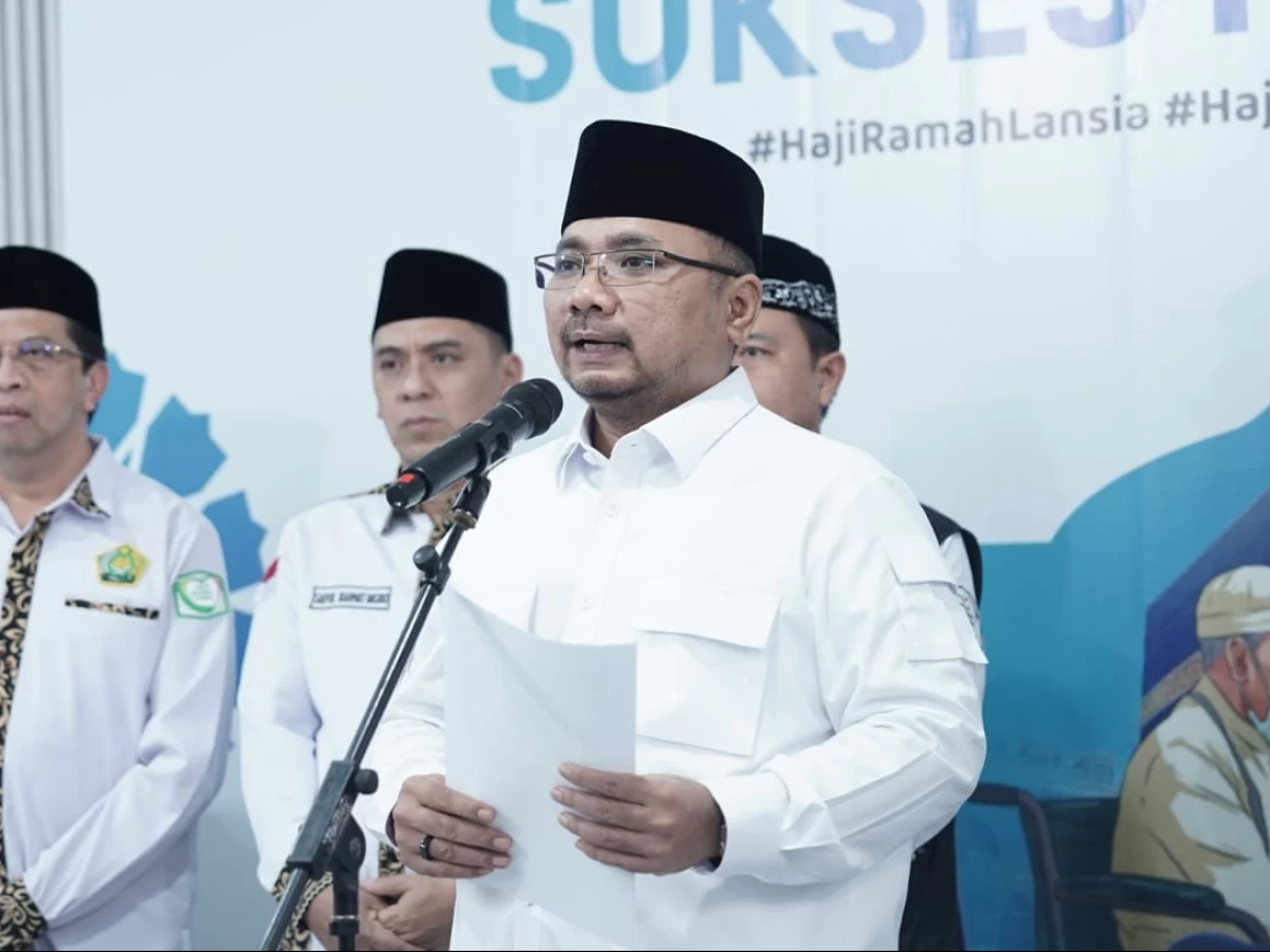 Menteri Agama RI Sebut Skema 4-3-5 Jadi Indikator Sukses Haji 2024