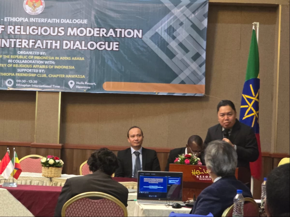 Rektor UIN SGD Bandung Promosikan Rumah Moderasi Beragama di Ethiopia