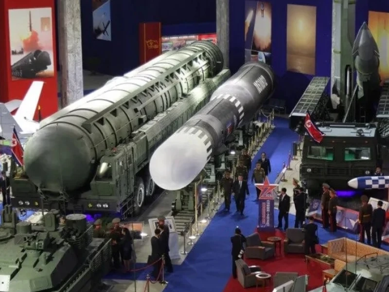 Korea Utara Pamerkan Rudal Balistik Hwasongpho-20 yang Bisa Menjangkau Amerika