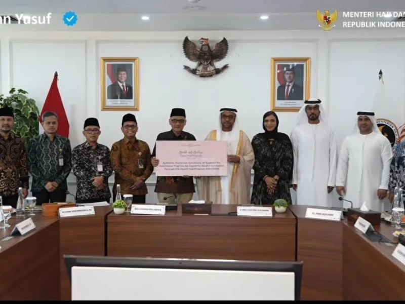 UEA Salurkan Bantuan Rp3,3 Miliar bagi Jemaah Haji Indonesia