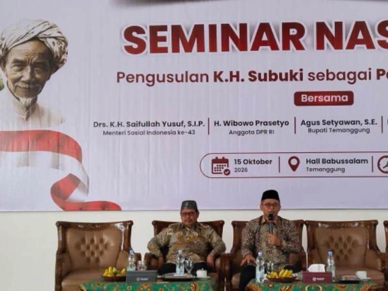 Didukung Bupati Temanggung, Anggota DPR RI Kawal Usulan KH Subuki sebagai Pahlawan Nasional