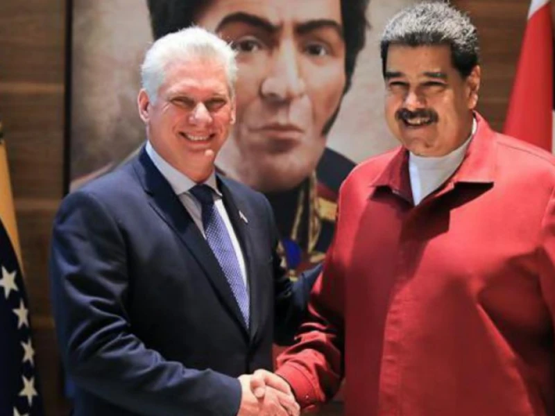 Salaman Diaz-Canel dan Maduro, Saling Menguatkan Dua Sekutu Menentang Tekanan Amerika
