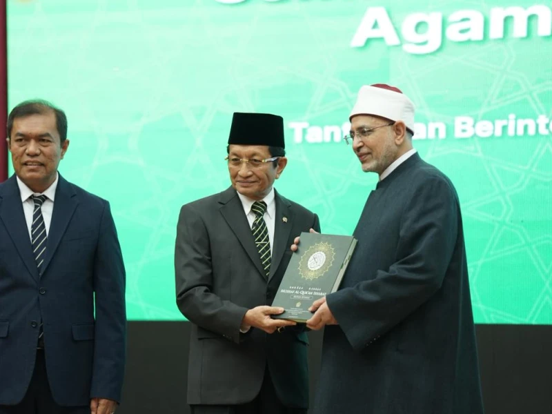 Menag di Al-Azhar: Ekoteologi jadi Fondasi Penting Bangun Kesadaran Umat Islam Jaga Alam